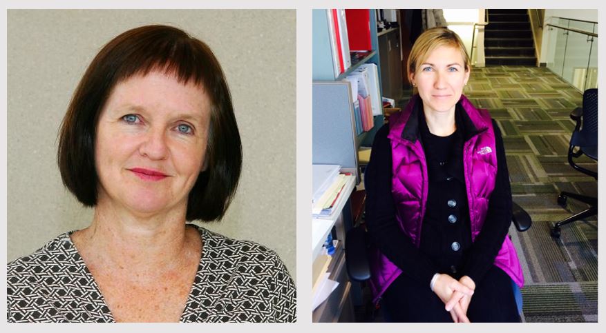 Caroline Alexander and Ildiko Kazsa headshots